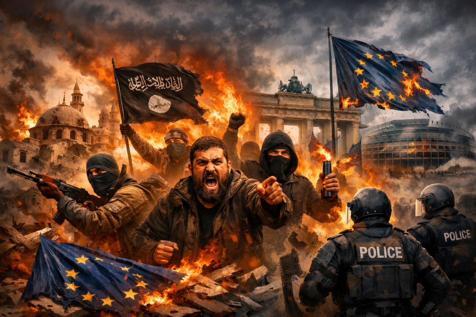 Conflito no Oriente Médio pode estimular novos radicalismos contra as instituições europeias