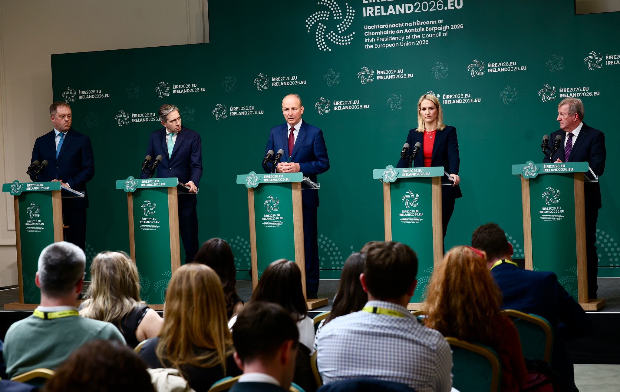 Competitividade, valores e segurança: as prioridades da presidência irlandesa na UE