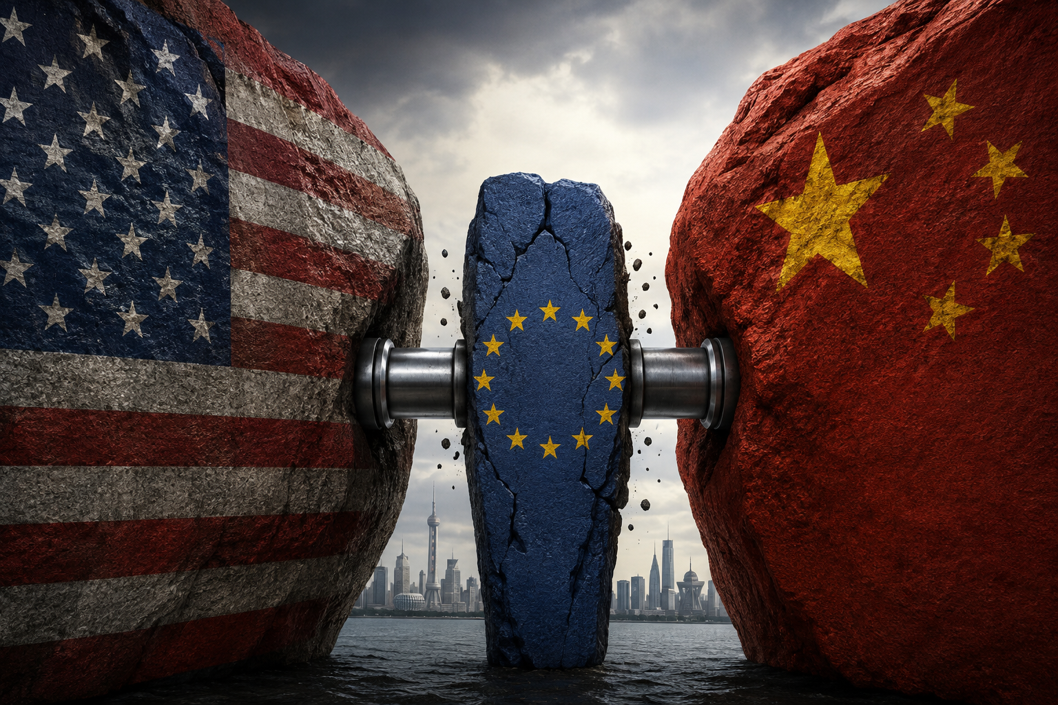 A Europa está espremida entre os EUA e a China